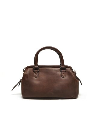 Berba •• Leren Doctorsbag Lucca | Chocolate