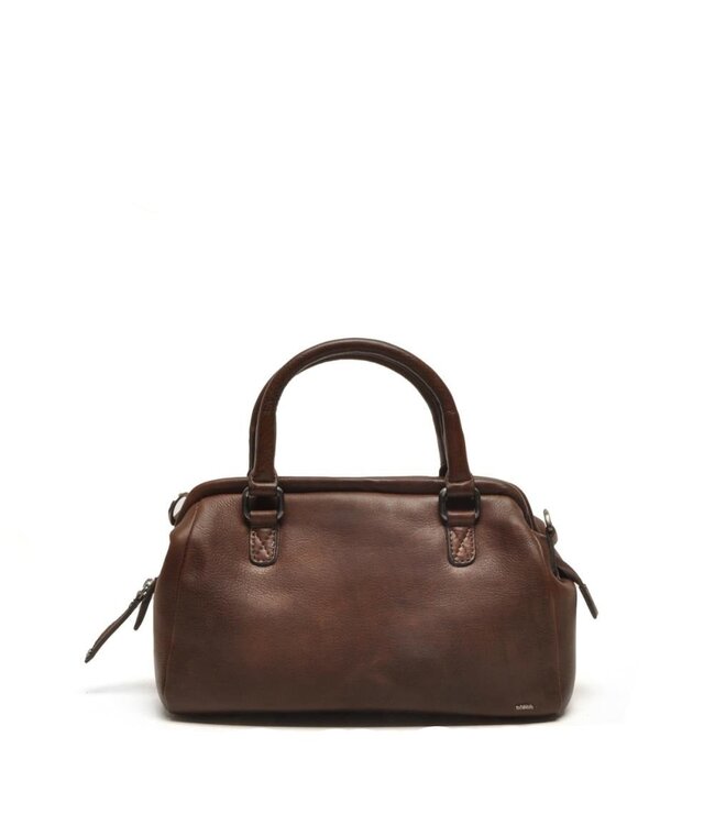 Berba •• Leren Doctorsbag Lucca | Chocolate