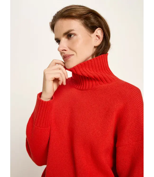 LANIUS •• Oversized sweater | Red Alert