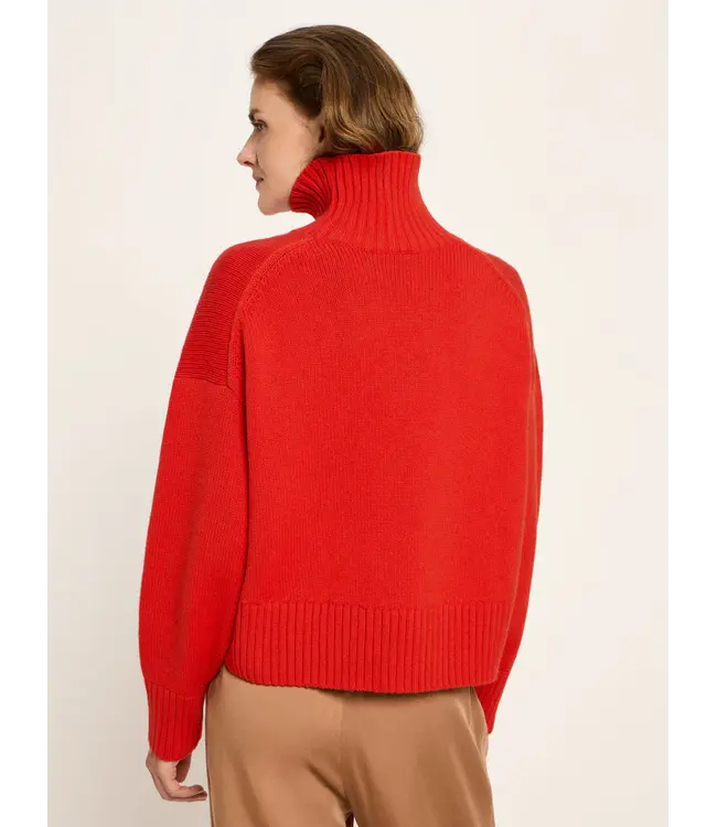 LANIUS •• Oversized sweater | Red Alert