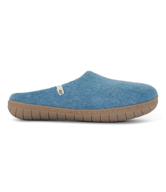 EGOS Copenhagen •• Slipper Rubberen Zool | Sea Blue