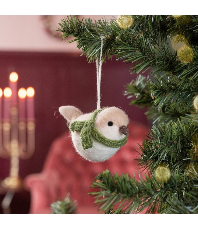 SJAAL MET VERHAAL  •• Hanger Vogeltje | Verschillende kleuren