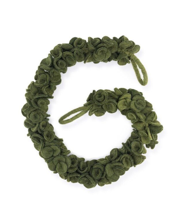 SJAAL MET VERHAAL  •• Viltslinger Guirlande Eucalyptus Donkergroen
