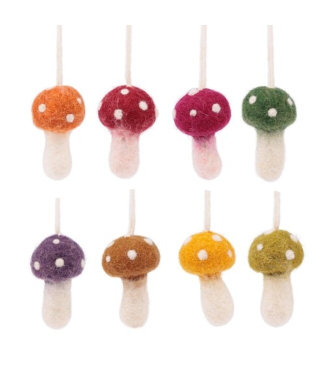 SJAAL MET VERHAAL  •• Hanger Paddenstoel Small Indian Summer