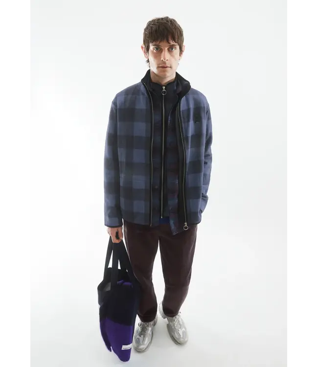 ARMEDANGELS •• FLEECE JACKET FLAABO | NIGHTSHADOW