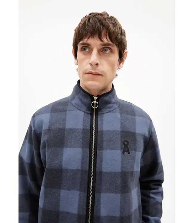 ARMEDANGELS •• FLEECE JACKET FLAABO | NIGHTSHADOW