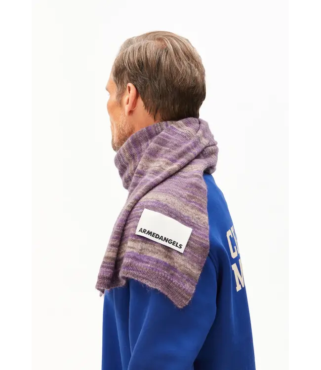 ARMEDANGELS •• YUKINAA STAMPATO | Orchid- Walnut Creme