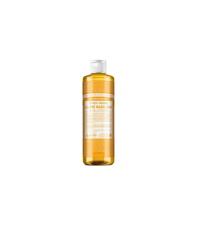 Dr. Bronners •• Liquid Soap - Citrus Orange - 475 ml