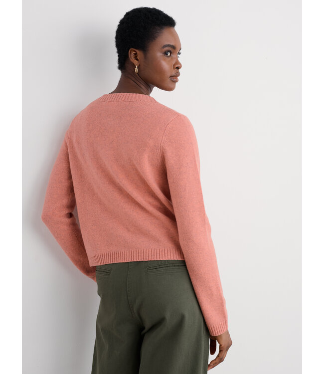 SEASALT CORNWALL •• Tern Tide Cardigan | Dusty Rose