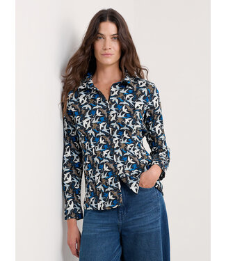 SEASALT CORNWALL •• Blouse Larissa | Swooping Birds Onyx