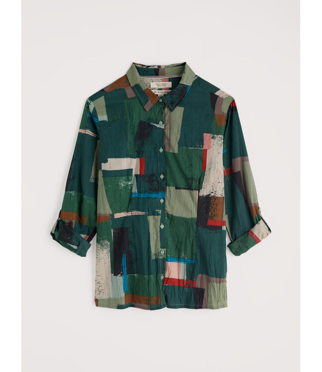 SEASALT CORNWALL •• Blouse Larissa | Aerial Field Coppice