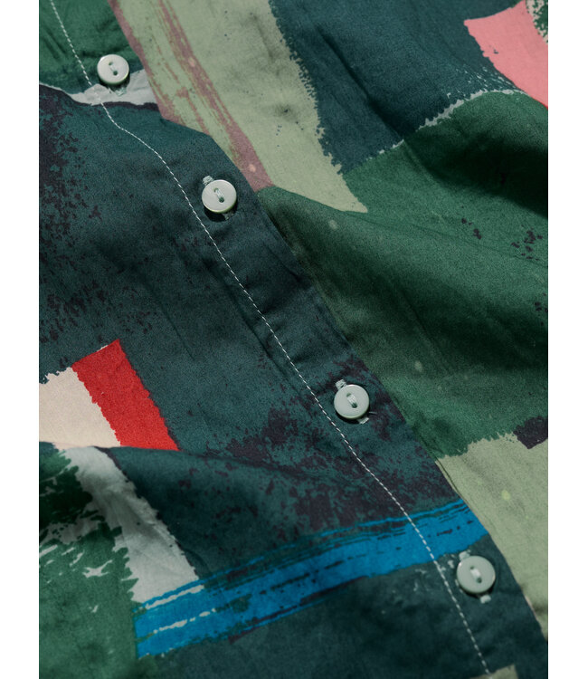 SEASALT CORNWALL •• Blouse Larissa | Aerial Field Coppice