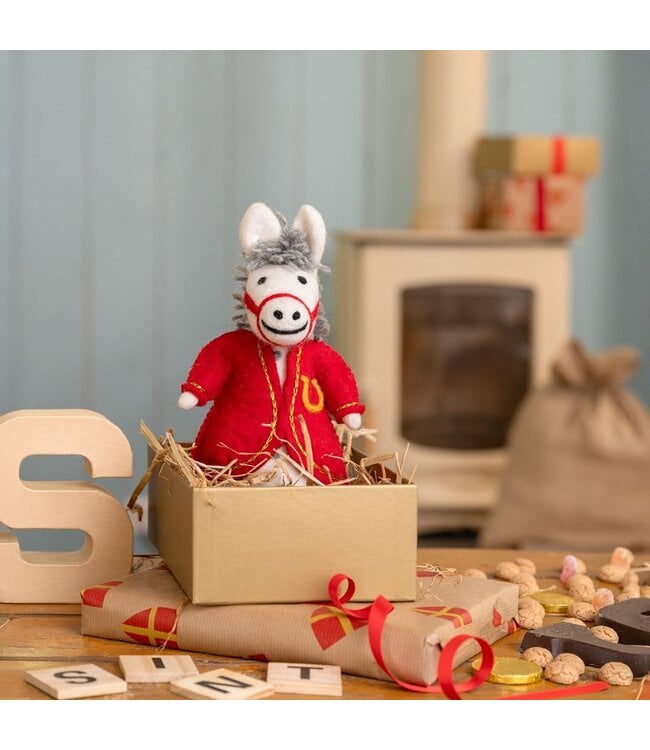 SJAAL MET VERHAAL  •• Decoratie Paard van Sintermuis