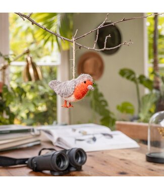 SJAAL MET VERHAAL  •• Roodborstje Vilt