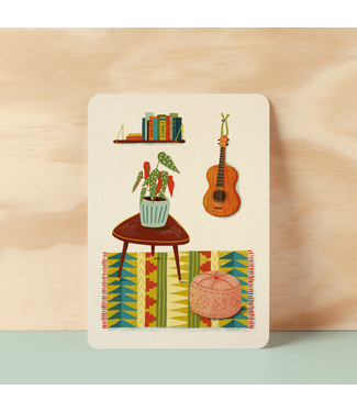 Illu-ster •• Ansichtkaart | Snug rug