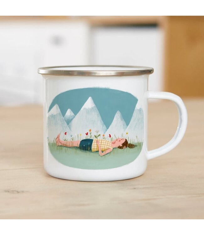 Illu-ster •• Emaille mok | Carpe Diem