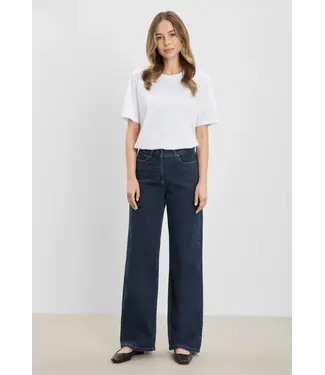 LAURIE •• Carol Loose | Medium Length | Dark Blue Denim