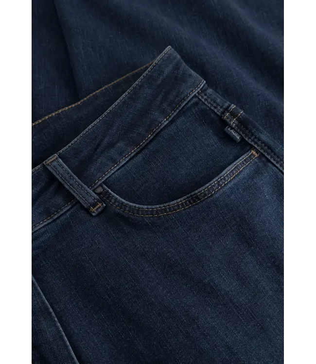 LAURIE •• Carol Loose | Medium Length | Dark Blue Denim