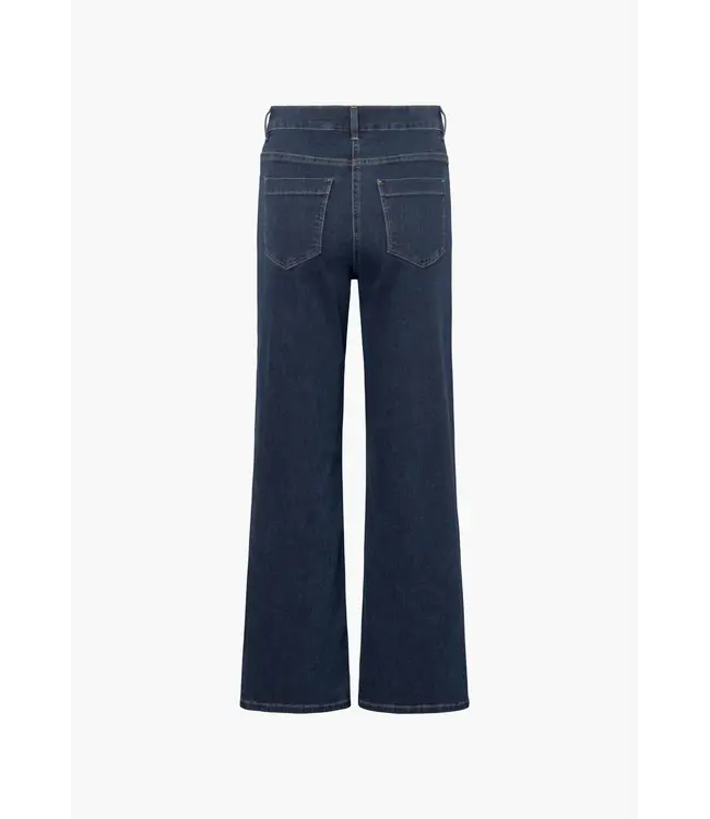 LAURIE •• Carol Loose | Medium Length | Dark Blue Denim