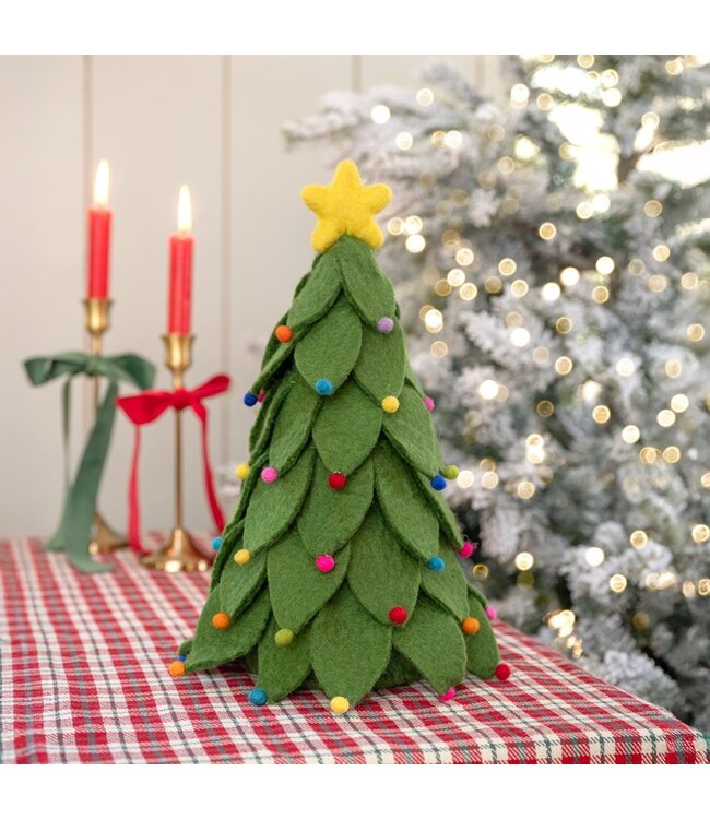 SJAAL MET VERHAAL  •• Decoratie Kerstboom | Groen Multicolor