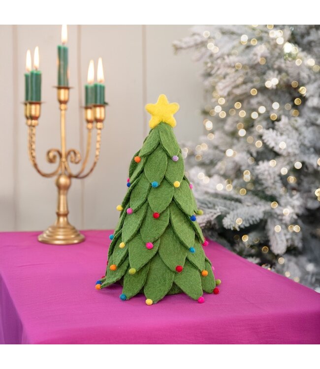 SJAAL MET VERHAAL  •• Decoratie Kerstboom | Groen Multicolor