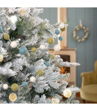 SJAAL MET VERHAAL  •• Viltslinger Viltballetjes Mixed Winterwonderland