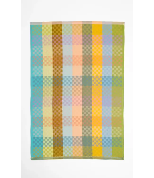 FOEKJE FLEUR •• Tea towel #87A | Checkered Check