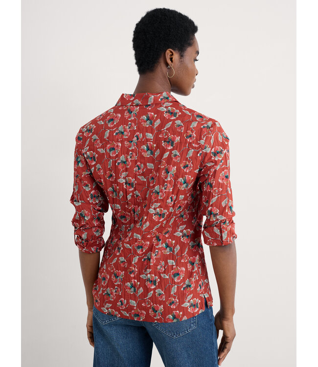 SEASALT CORNWALL •• Blouse Larissa | Artist Camellia Red Sail