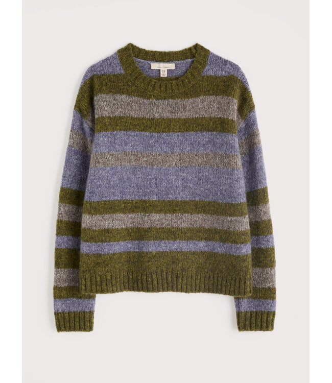 SEASALT CORNWALL •• Trui Painter Striped | Carvannel Laurel Mix