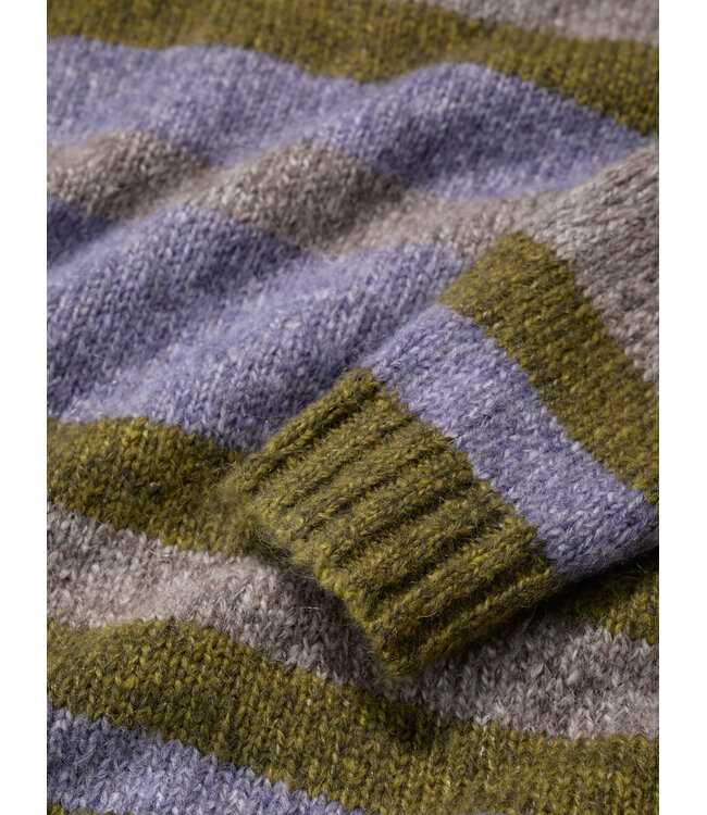 SEASALT CORNWALL •• Trui Painter Striped | Carvannel Laurel Mix