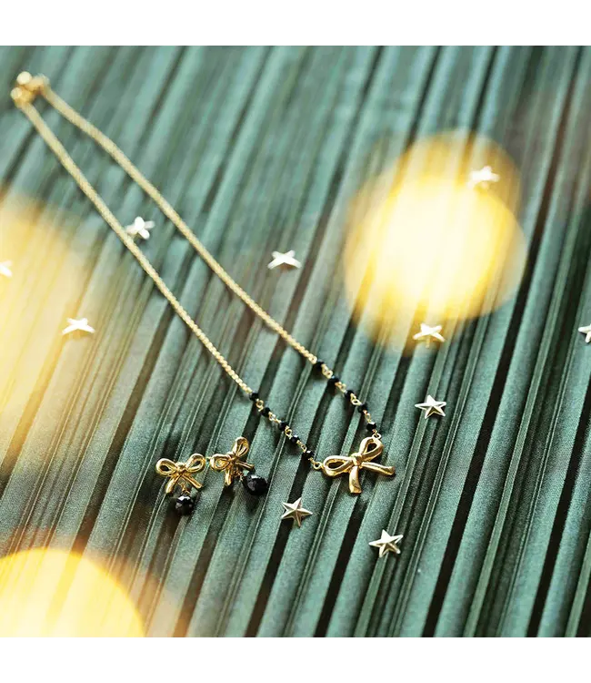 A BEAUTIFUL STORY •• Ketting Desiring Black Onyx GP