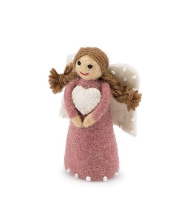 SJAAL MET VERHAAL  •• Kerstengeltje Mistletoe Dreams | in 3 verschillende kleuren