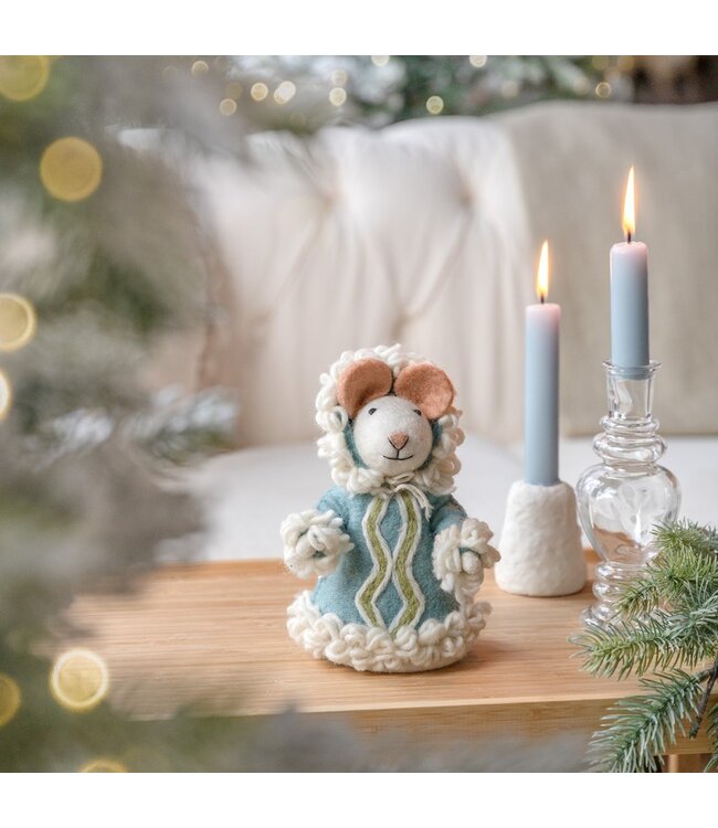 SJAAL MET VERHAAL  •• Decoratie Muis Eskimuis