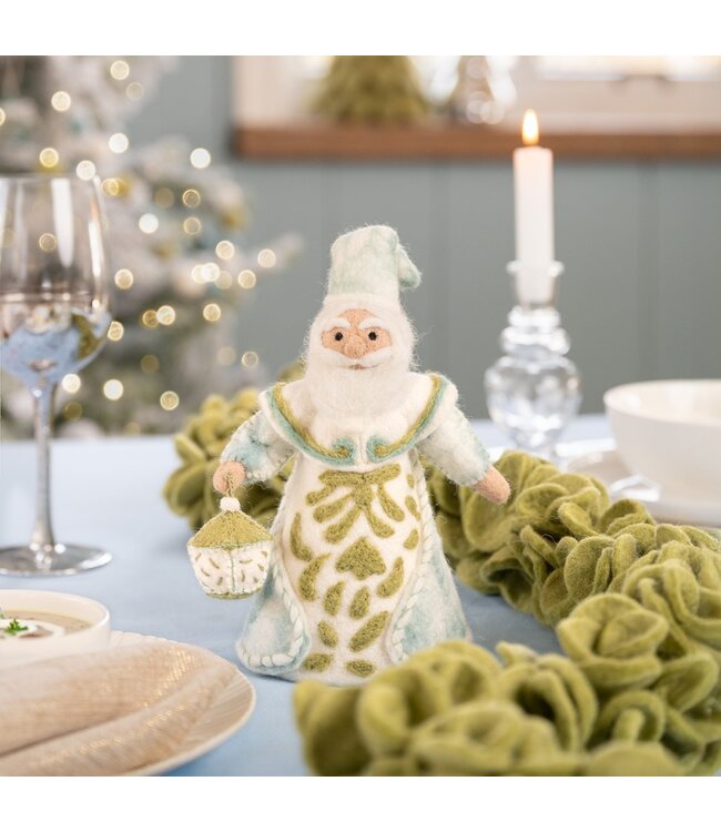 SJAAL MET VERHAAL  •• Decoratie Winterkoning