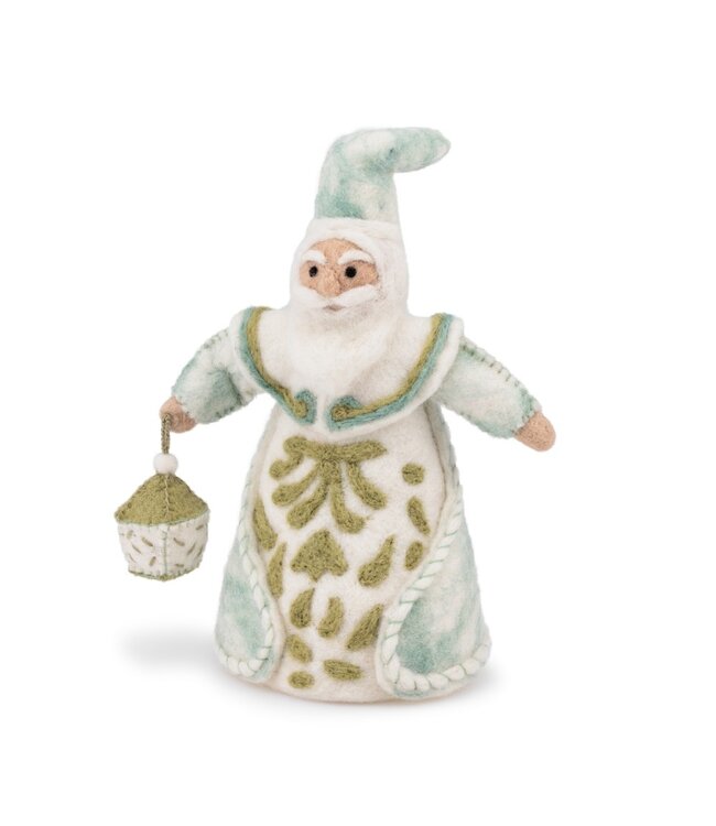 SJAAL MET VERHAAL  •• Decoratie Winterkoning