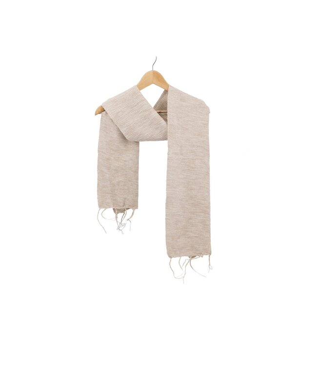 SJAAL MET VERHAAL  •• Kleine sjaal | Beige