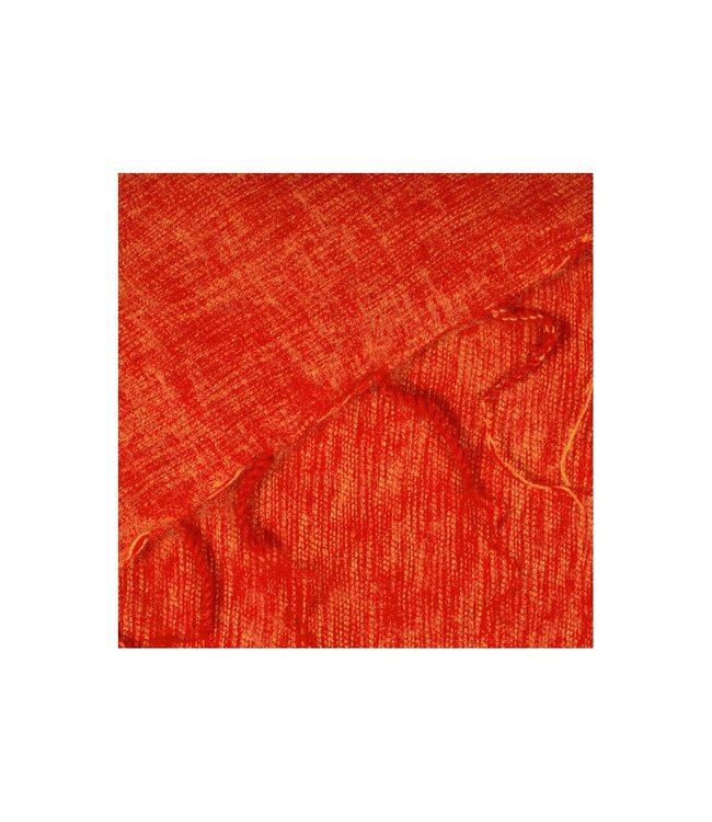 SJAAL MET VERHAAL  •• Kleine Sjaal Warm Oranje