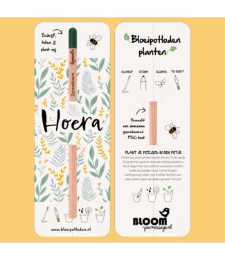 Bloom •• Bloeipotlood-sleeve HOERA