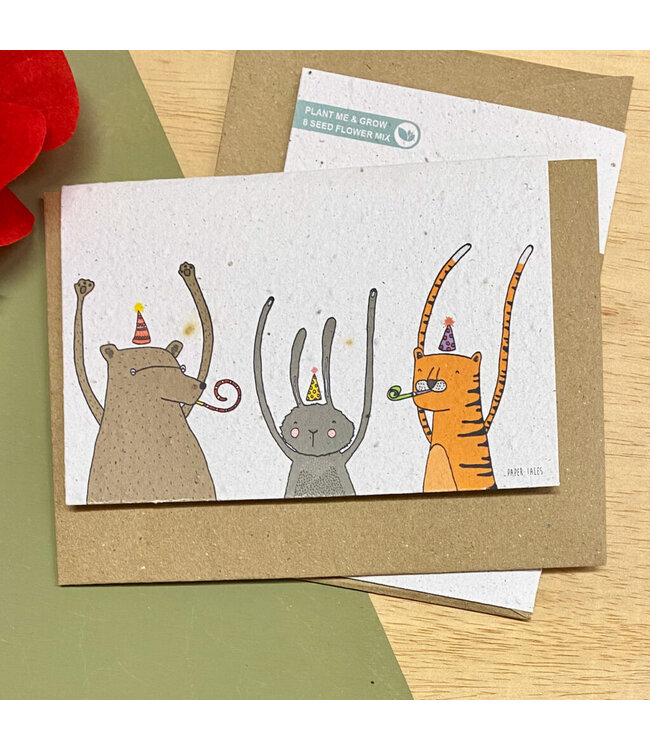 Bloom •• Bloeikaart CELEBRATING ANIMALS | fairtrade made