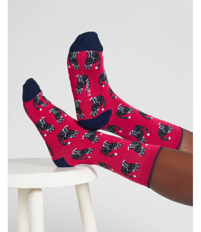THOUGHT  •• Dames Socks in a Bag Purrfect | 2 paar sokken