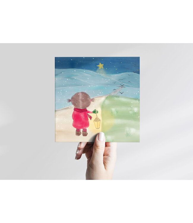 GRAFIQUELIEN •• 5 stuks Kerstkaarten | SET 8