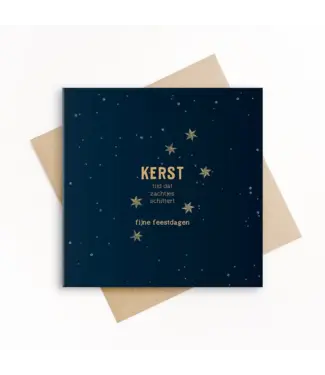 GRAFIQUELIEN •• 5 stuks Kerstkaarten | SET 12
