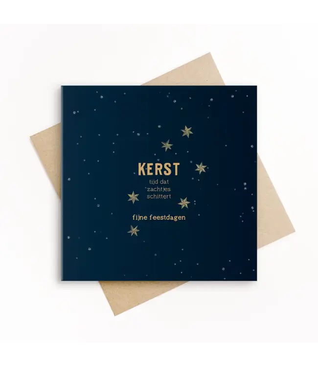 GRAFIQUELIEN •• 5 stuks Kerstkaarten | SET 12