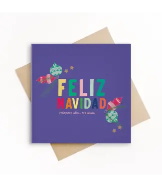 GRAFIQUELIEN •• 5 stuks Kerstkaarten | SET 14