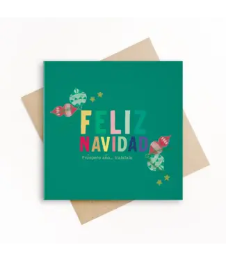 GRAFIQUELIEN •• 5 stuks Kerstkaarten | SET 15