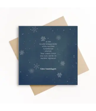 GRAFIQUELIEN •• 5 stuks Kerstkaarten | SET 16