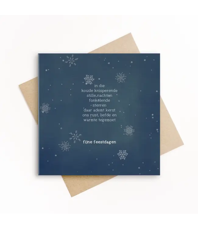 GRAFIQUELIEN •• 5 stuks Kerstkaarten | SET 16