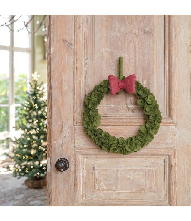 SJAAL MET VERHAAL  •• Krans Eucalyptus met Strik