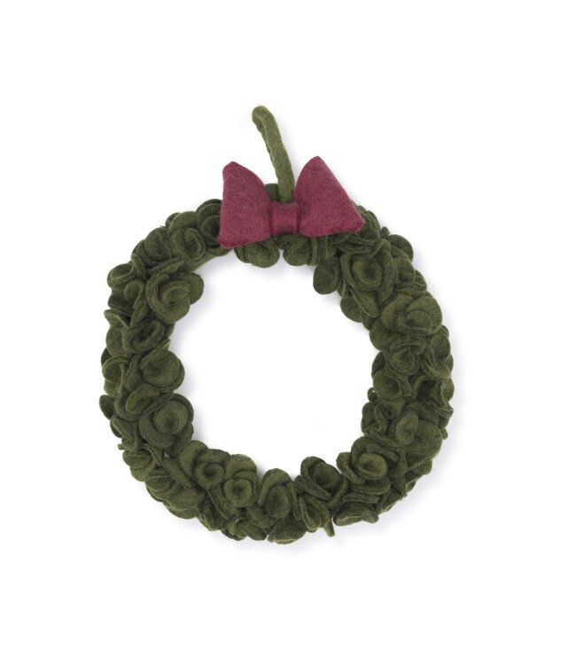 SJAAL MET VERHAAL  •• Krans Eucalyptus met Strik