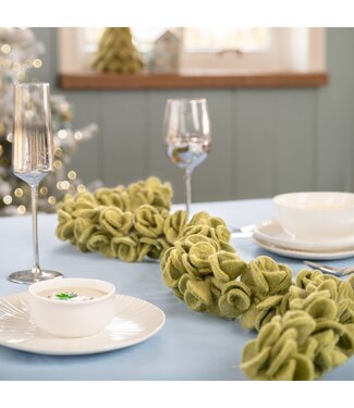 SJAAL MET VERHAAL  •• Viltslinger Guirlande Eucalyptus Lichtgroen